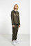 Embroidered suit for boy "Geometry of Freedom" khaki