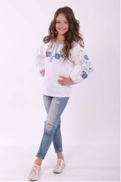 Embroidery for a girl 