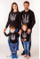 Embroidered sweatshirt for boys "Nation Code" in black