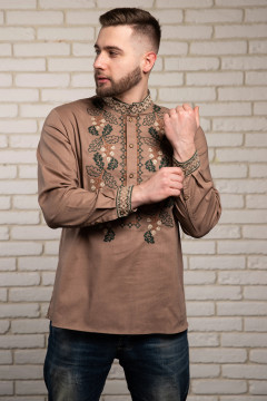 Men's embroidered shirt 