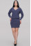 Dress "Redo" blue