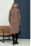 Chocolate-colored dress