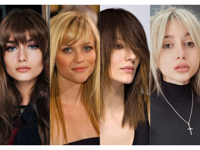 How to choose bangs according to your face shape